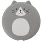 日本FukuFukuNyanko 日本FukuFukuNyanko 超圓無線叉電器 灰臉貓 Hacchi 一個入 - 清貨優惠   正面圖